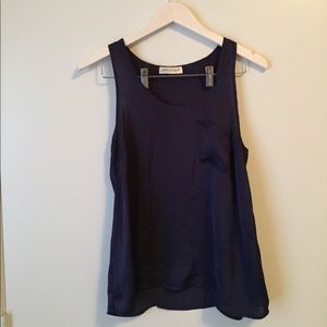 One front pocket blouse